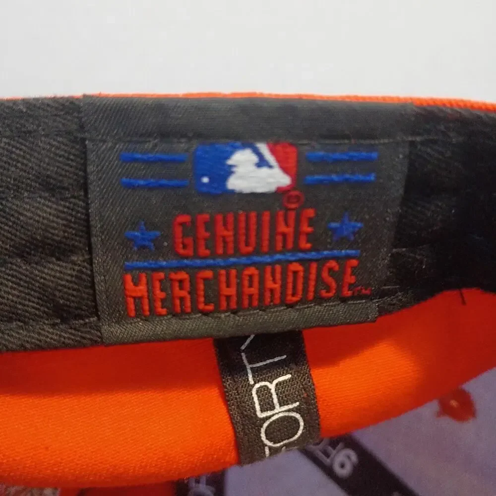New Era MLB San Francisco Giants Baseball Cap Hat Youth Orange Black